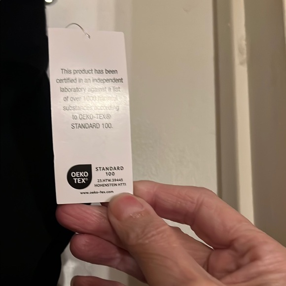 NWT Style & Co Black Track Pants Joggers - Picture 5 of 8